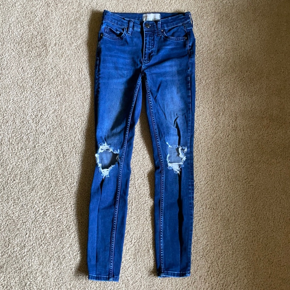 Free People size 24 high rise jegging
